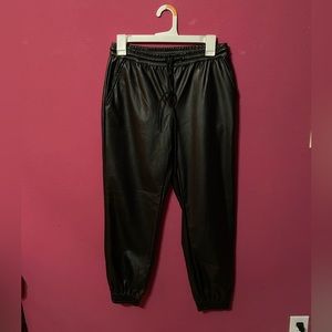 COPY - A New Day Leather Sweatpants
